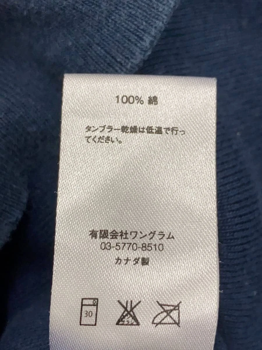 Supreme Felpa con Cappuccio M Cotone Navy RN101837 CA32812 Usata