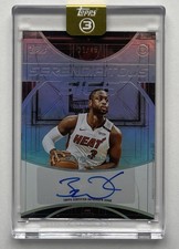 2025-26 Topps 3 Basketball Serendipitous Signatures Dwyane Wade /49 Miami Heat