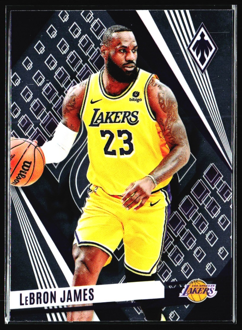 2023-24 Panini Phoenix Blue Ice LeBron James Los Angeles Lakers #211