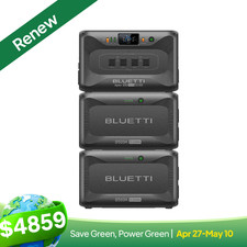 BLUETTI Apex 300 13KWh Power Station with 2PCS B500K Battery Emergency Backup,RV