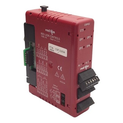 Red Lion CSPID2S0 Dual Loop PID Control Module, 0-10V, 0/4-20mA, Solid State Out
