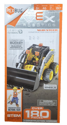 Hexbug Vex Robotics Construction - Skid Steer - Over 180 Pieces- New In Box!