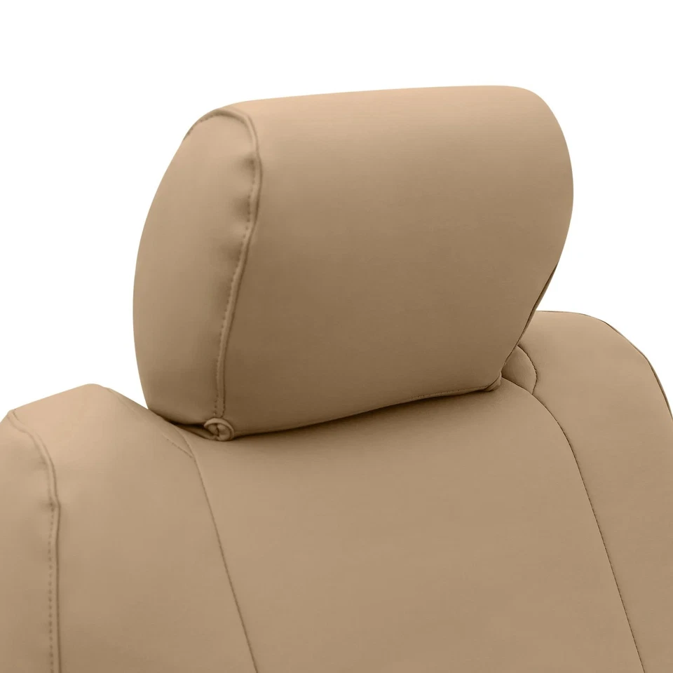 For Lincoln MKS 09-11 Premium Leatherette 2nd Row Cashmere Custom Seat Covers — 第 2/4 张图片