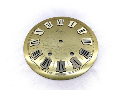 *Eluxa* Messing Zifferblatt Ø16cm 8Tage für Pendule Tischuhr 220g Top Bastler