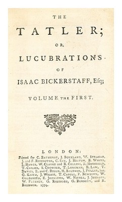 Addison, Joseph Le Tatler, Ou, Lucubrations D'Isaac Bickerstaff, Esq ...