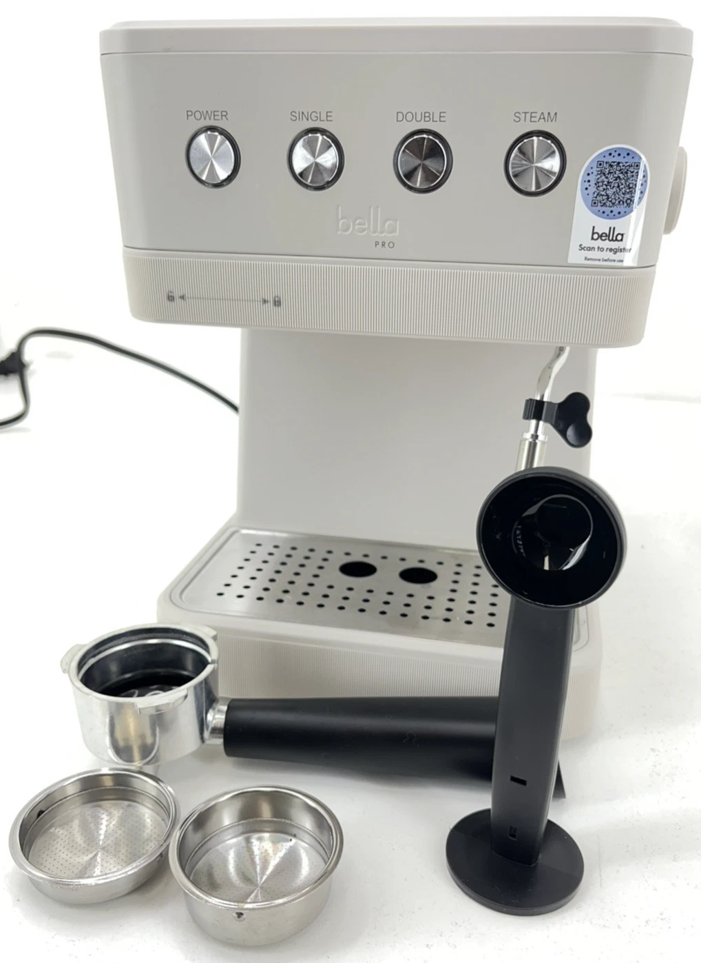 bella PRO - Barista Elite Espresso Station - Oatmilk