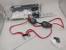 Arena Tracks Junior Swimming Goggles - Smoke/White/Red