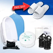 Ionic Spa Foot Bath Ion Detox Cell Cleanse Machine For Home Multi-function 