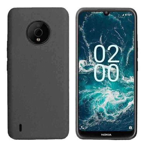 For Nokia C200 New Sandstone Matte Soft Silicone TPU Back Rubber Case Cover - Picture 5 of 6