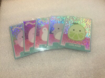 Squishmallow Holo (Pixel) Trading Cards - You Pick!
