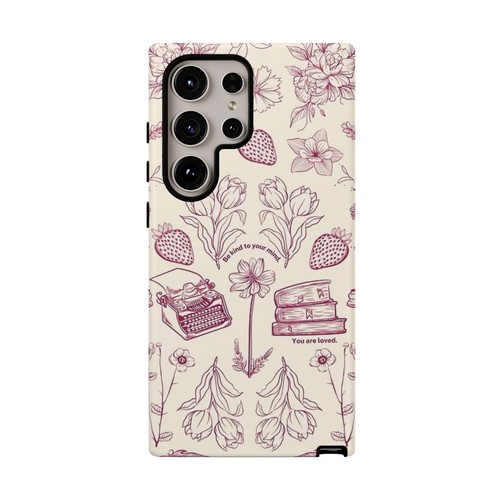 Blush Bookish Coquette Phone Case | X22 - 第 202/271 張圖片