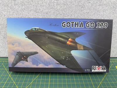 PMA 1:72 Horten GOTHA GO 229 1945 Bomber Plane ABS Diecast Fight Aircraft Model