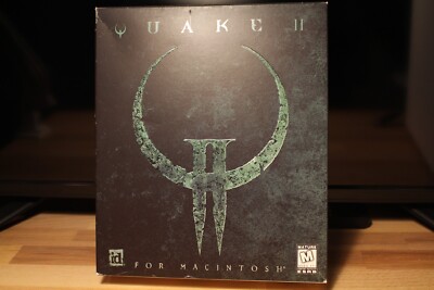 Quake II 2 Apple Mac Macintosh Game - 1997 - BIG BOX - Vintage - MINT