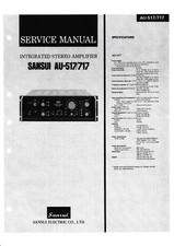 Servizio Manuale di Istruzioni per Sansui AU-517, AU-717
