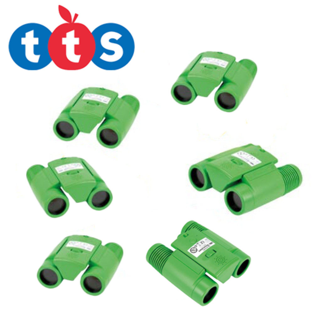 ¡GANGA! TTS - Binoculares grabables STEM See and Speak 6pk - Verde PVP £135