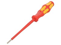 05006105001 Schraubendreher Isoliert Flach 30X05Mm L.Klin: 100Mm Wera
