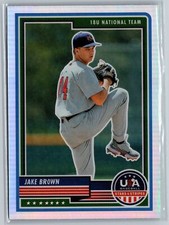 2023 Panini Stars & Stripes USA Baseball #41 Jake Brown United States