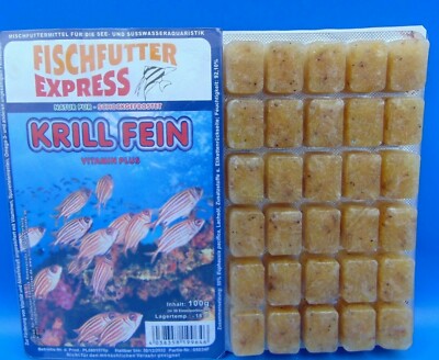 Frostfutter Krill fein 40 X 100g Blister Flachtafeln