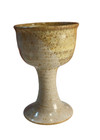 Handmade Ceramic Wine Goblet Set In Classic Style. Unique Pottery Chalices. — photo 4