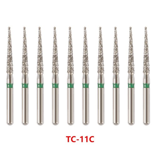 5 pcs Zahnarzt Diamant Bohrer Schleif Fräs Präparation Dental High speed Turbine - Bild 280 von 757