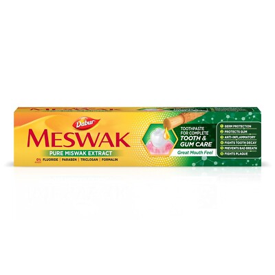 Dabur Meswak Complete Oral Care Toothpaste-100g | Complete Oral & Gum Care