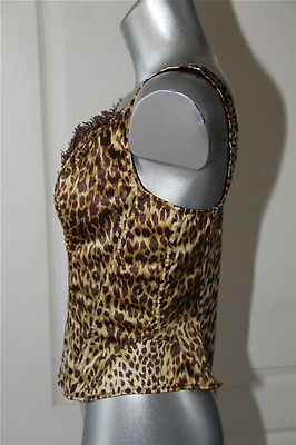 Bustier En Soie Panthère Cadolle - Taille L - Neuf Avec étiquettes (valeur 520€)