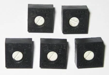 5 X Allen Bradley Trimmer Potentiometer - 500K - Single Turn Top Slot - Type E
