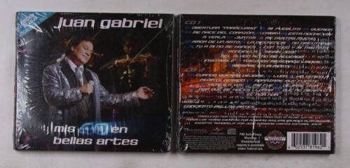 Juan Gabriel Mis 40 En Bellas Artes US 2CD + DVD 2014 Sealed! Latin - Afbeelding 1 van 1