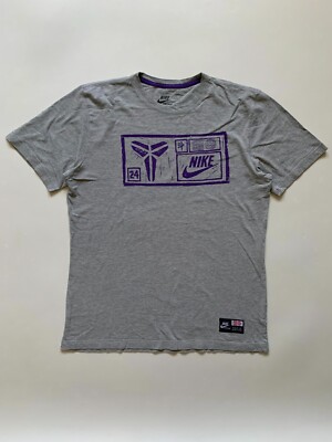 Seltenes Retro Nike Year Of The Black Mamba Kobe Bryant Tshirt L