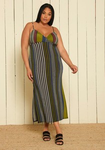 rainbow plus size black dresses