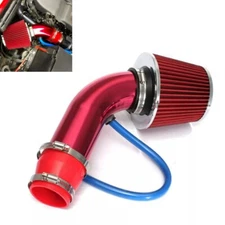 3"/76mm Auto Car Cold Air Intake Filter Induction Pipe Power Flow Hose System