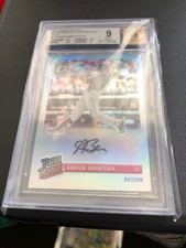 2017 Donruss Optic Rated Rookies ‘93 Retro Sigs Holo Andrew Benintendi Rc 1/5