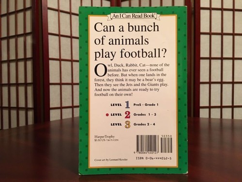I Can Read Level 2: Kick, Pass, and Run by Leonard Kessler and Kessler 1996 - Picture 2 of 3