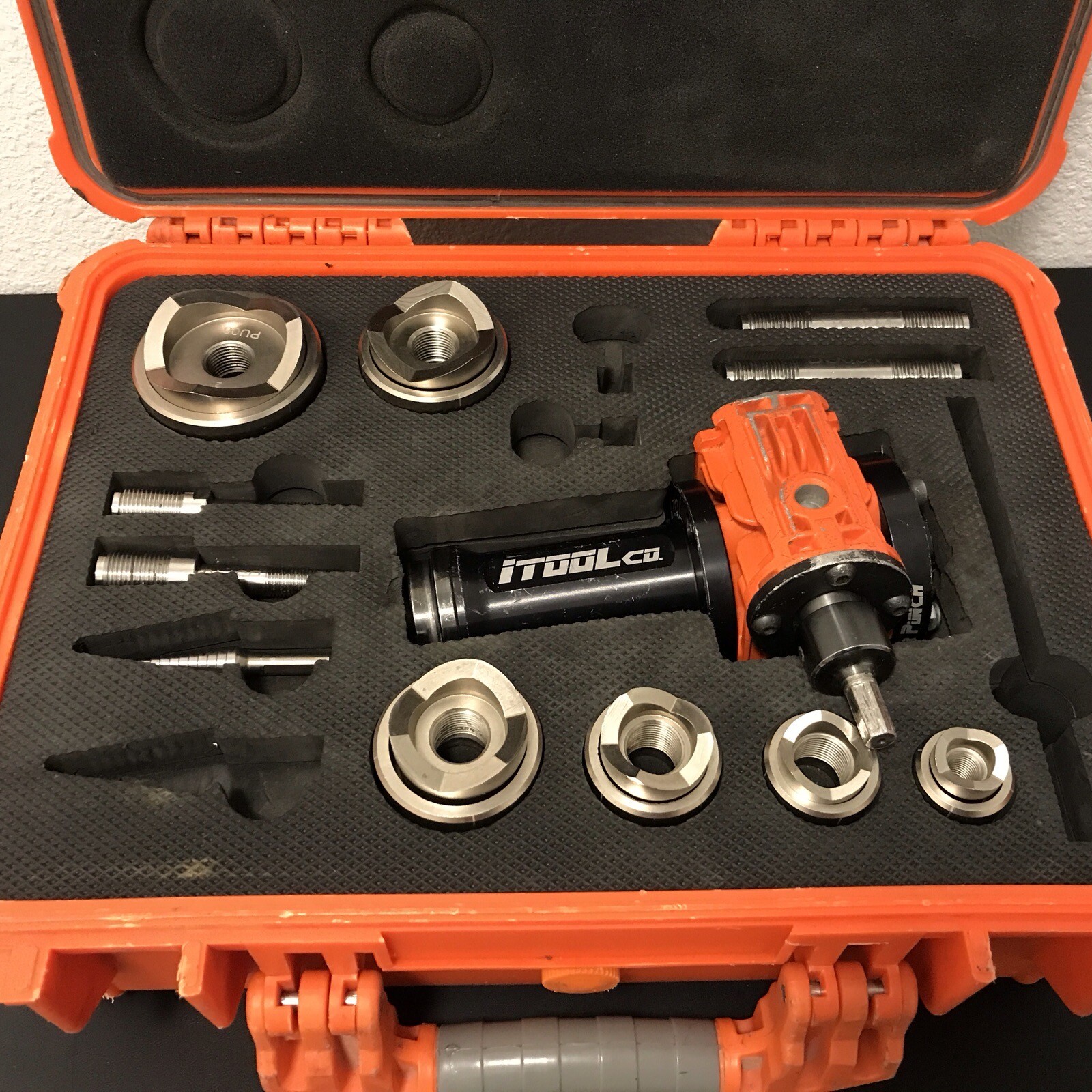 iTOOLCO GEAR PUNCH KNOCK OUT KIT 1/2”2” Model GP122 eBay