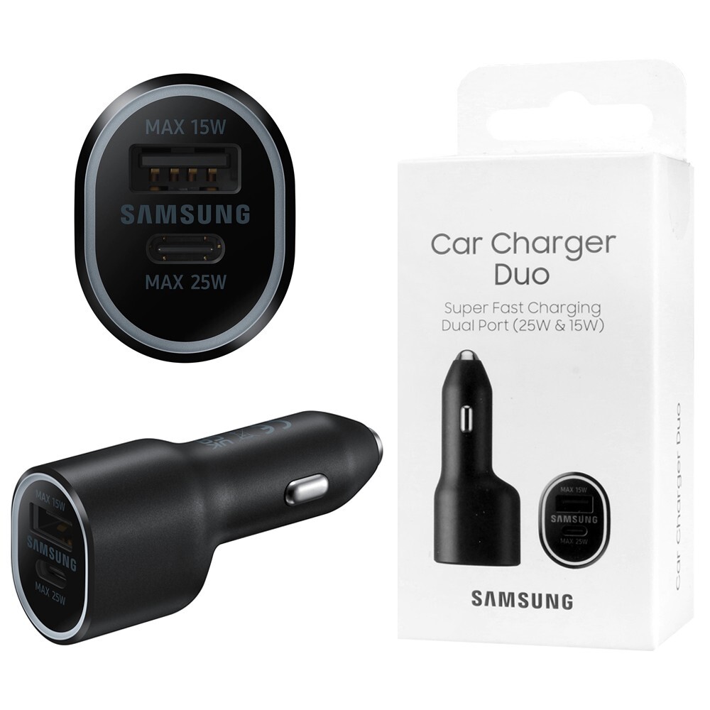 Dual Usb C Samsung Galaxy S9 Car Charger Genuine Samsung Car