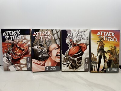 英語版　進撃の巨人　Attack on Titan　1-34　全巻 Attack On Titan Manga English Full Set Volume 1-34 (END) By