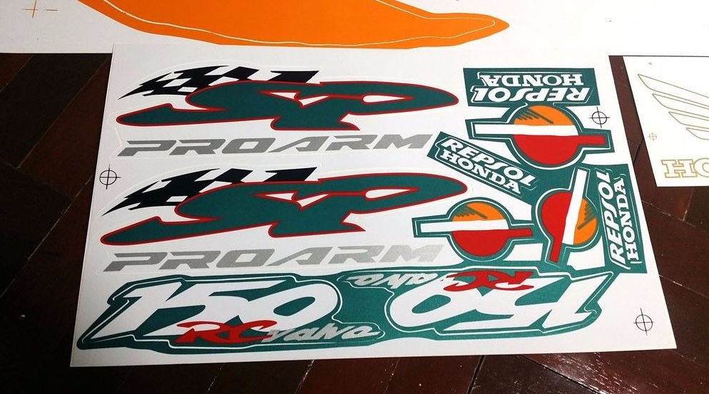 Stickers full set for honda repsol replacement decals OEM parts