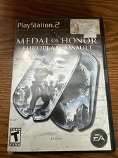 Medal of Honor: European Assault (Sony PlayStation 2, 2005) Tested No Manual