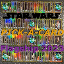 2023 STAR WARS FLAGSHIP TRADING CARDS PICK-A-CARD 🧈 GOLD FOIL 🧈 #1-#100 TOPPS