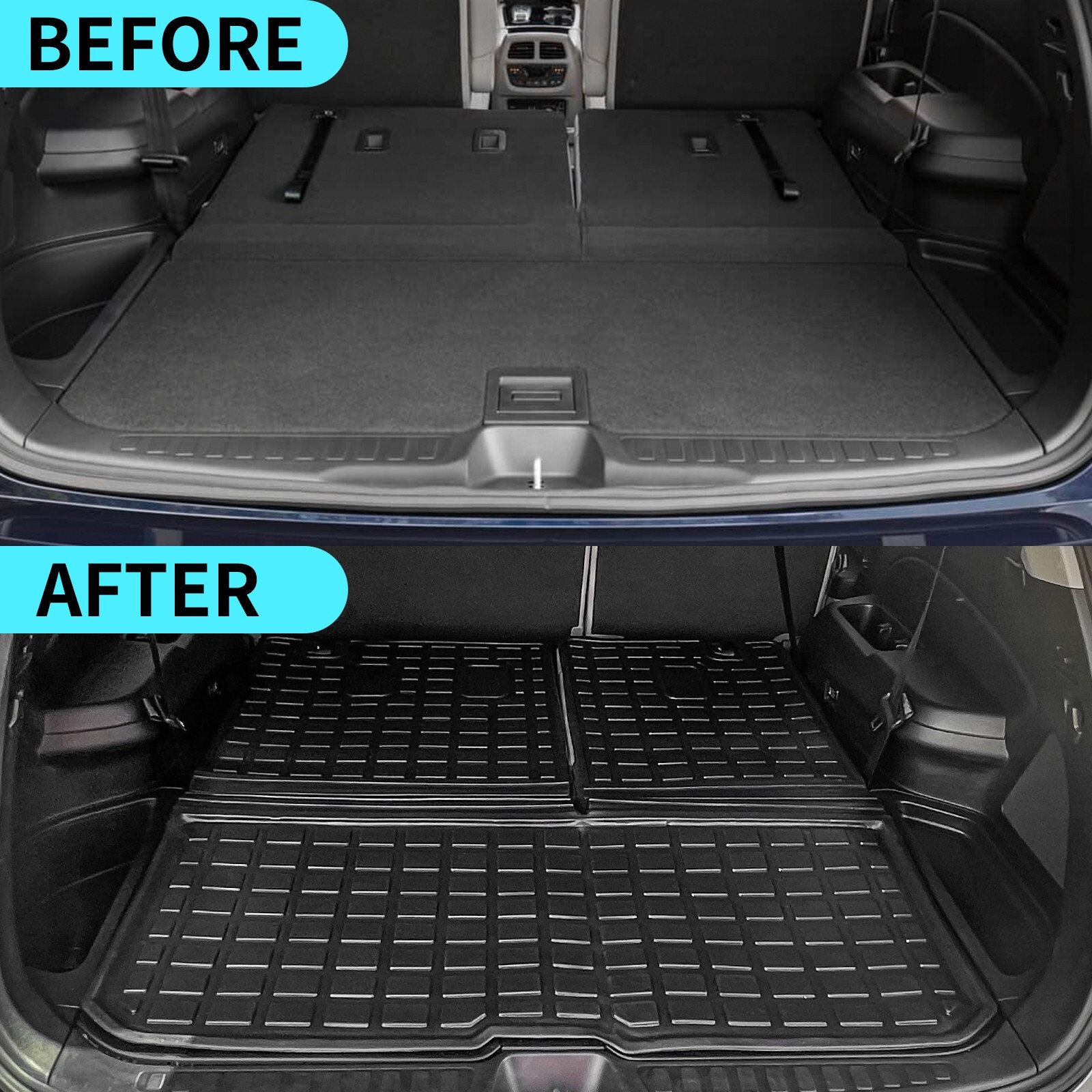 Fit 20162023 Honda Pilot Trunk Mat Cargo Mat TPE 2022 Honda Pilot