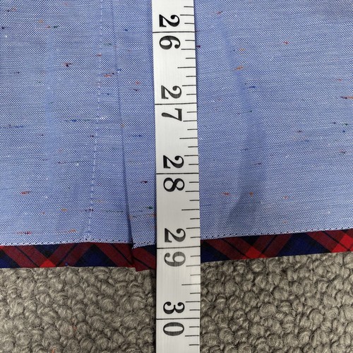 RAF SIMONS Shirt Mens Medium 40 Blue Mod Ska 60s Casuals Button Up - Picture 5 of 19