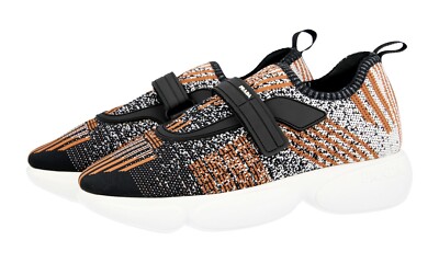 LUXUS PRADA CLOUDBUST SNEAKER SCHUHE 1S218I STOFF NEU 37 37,5