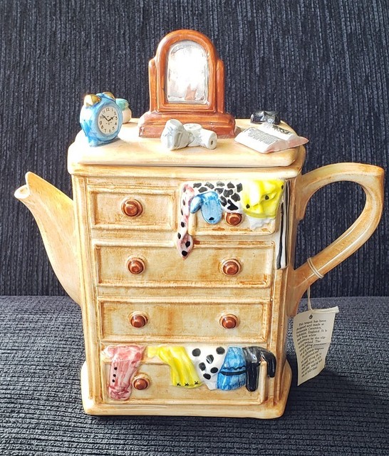 Swineside Ceramics Dresser Teapot Wensleydale England EUC eBay