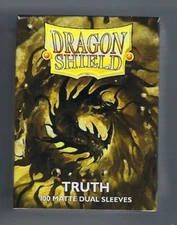 Dragon Shield Matte Truth (100) Shield Sleeves Free Shipping