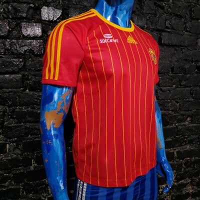Spain Team Jersey Home Football shirt 2006 - 2007 Adidas 074052