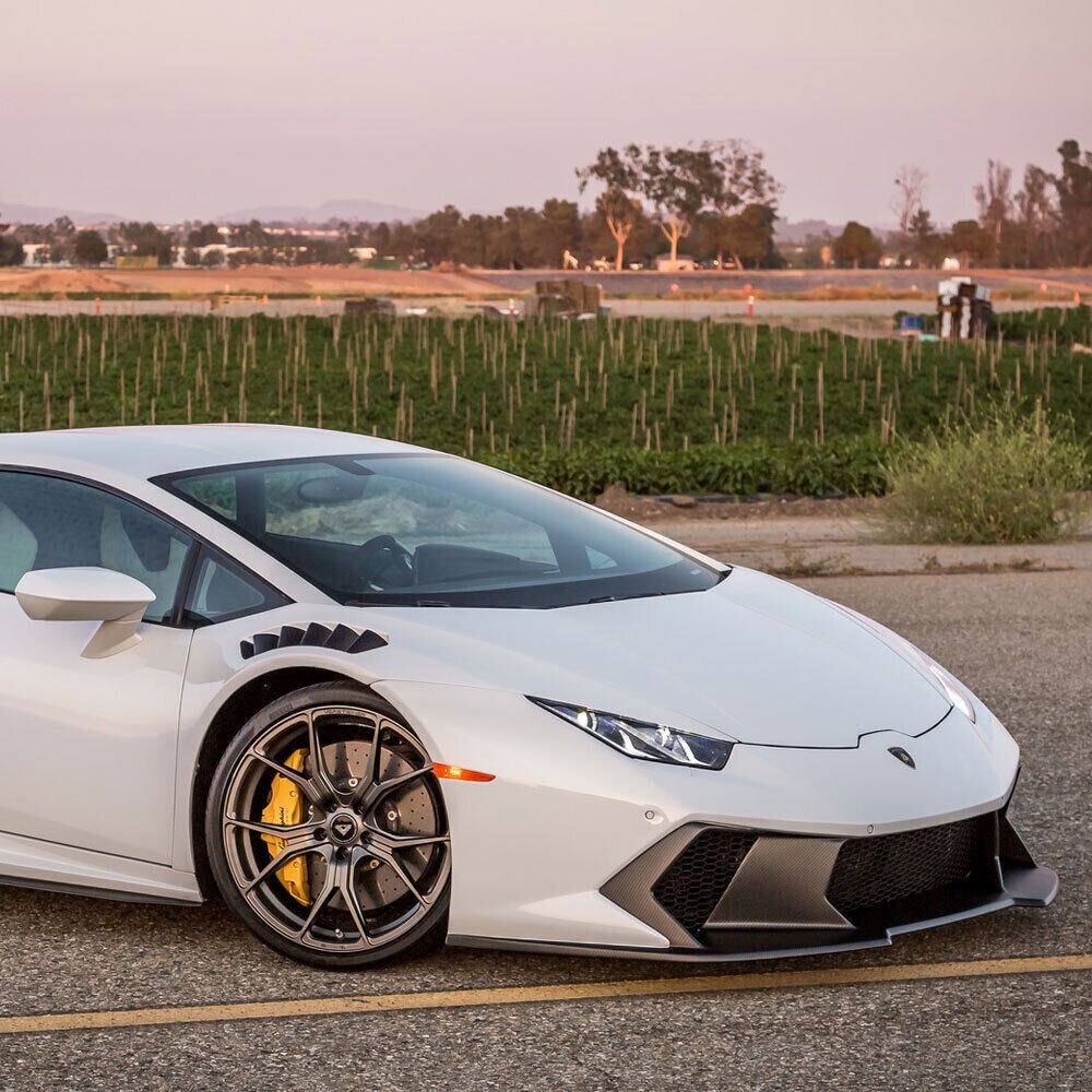 20/21'' Vorsteiner V-FF 103 Carbon Graphite Staggered Concave Wheels Lamborghini