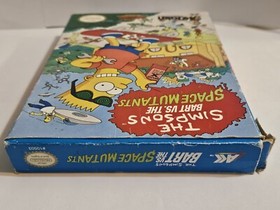 The Simpsons Bart vs. the Space Mutants (Nintendo NES 1991) Complete With Manual