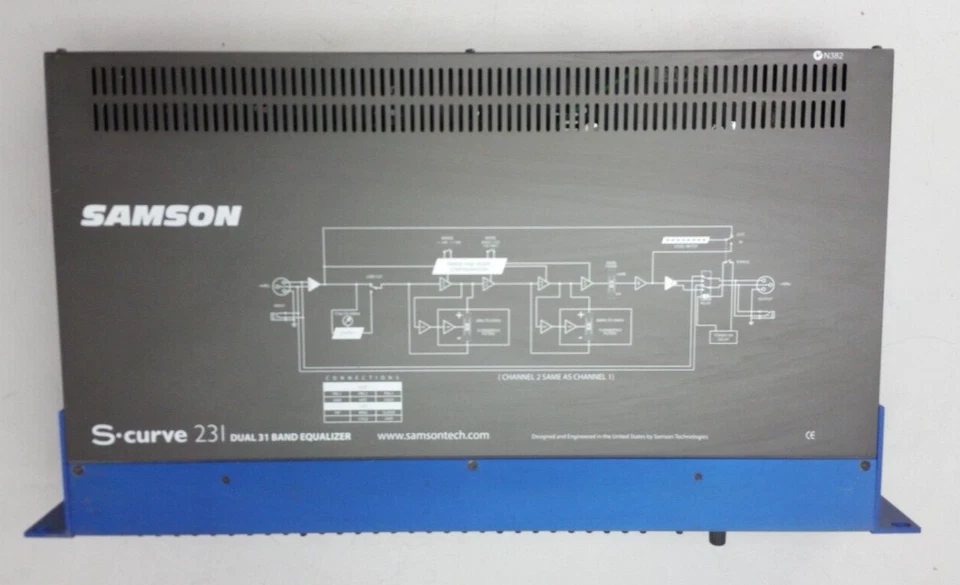 SAMSON S curve 231 graphic equalizer Dual 31 band - Image 4 of 4