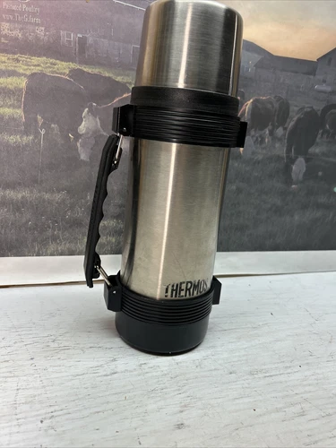 Thermos 32 Oz Stainless Steel Vacuum Insulated Travel Flask Bottle
