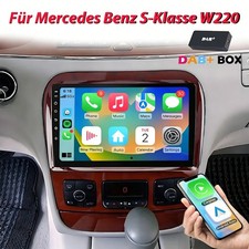 Für Mercedes Benz S Klasse W220 1998-2005 Android 15 Autoradio GPS NAVI DAB+ BT Für Mercedes Benz S Klasse W220 1998-2005 Android 15 Autoradio GPS NAVI DAB+ BT